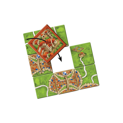 Carcassonne Abbey & Mayor - Bản mở rộng Board Game chiến thuật - Hans im Glück
