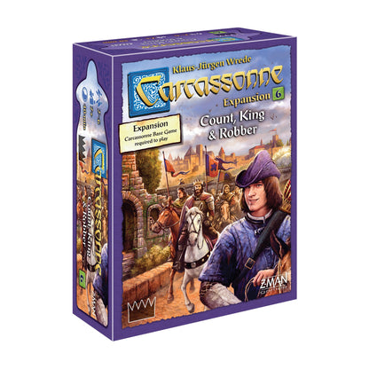 Carcassonne Expansion 6: Count, King and Robber - Bản mở rộng board game chiến thuật - Hans im Glück