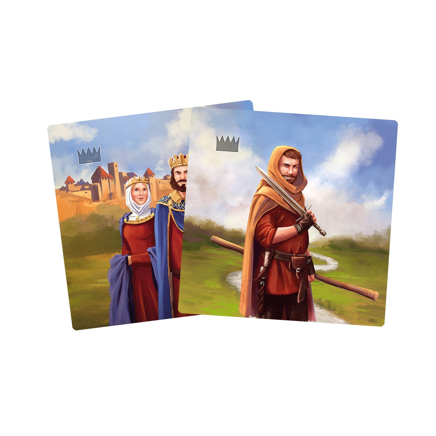 Carcassonne Expansion 6: Count, King and Robber - Bản mở rộng board game chiến thuật - Hans im Glück