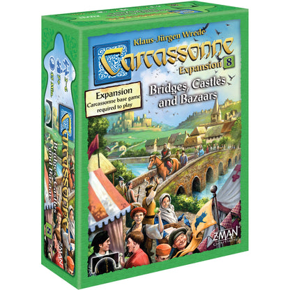 Carcassonne Bridges, Castles & Bazaars Board Game Expansion - Bản mở rộng Board game - Z-Man Games
