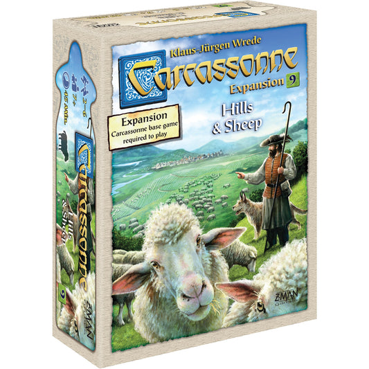 Carcassonne Exp 9: Hills and Sheep - Bản Mở Rộng Board Game - Hans im Glück
