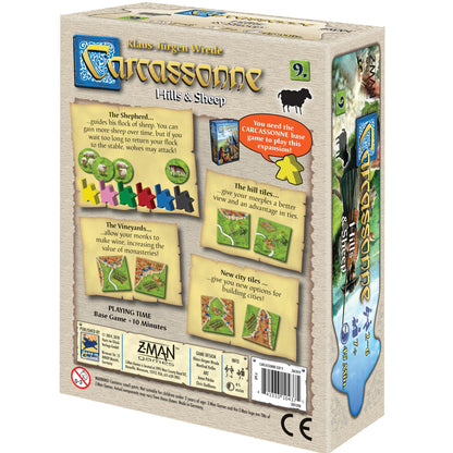 Carcassonne Exp 9: Hills and Sheep - Bản Mở Rộng Board Game - Hans im Glück
