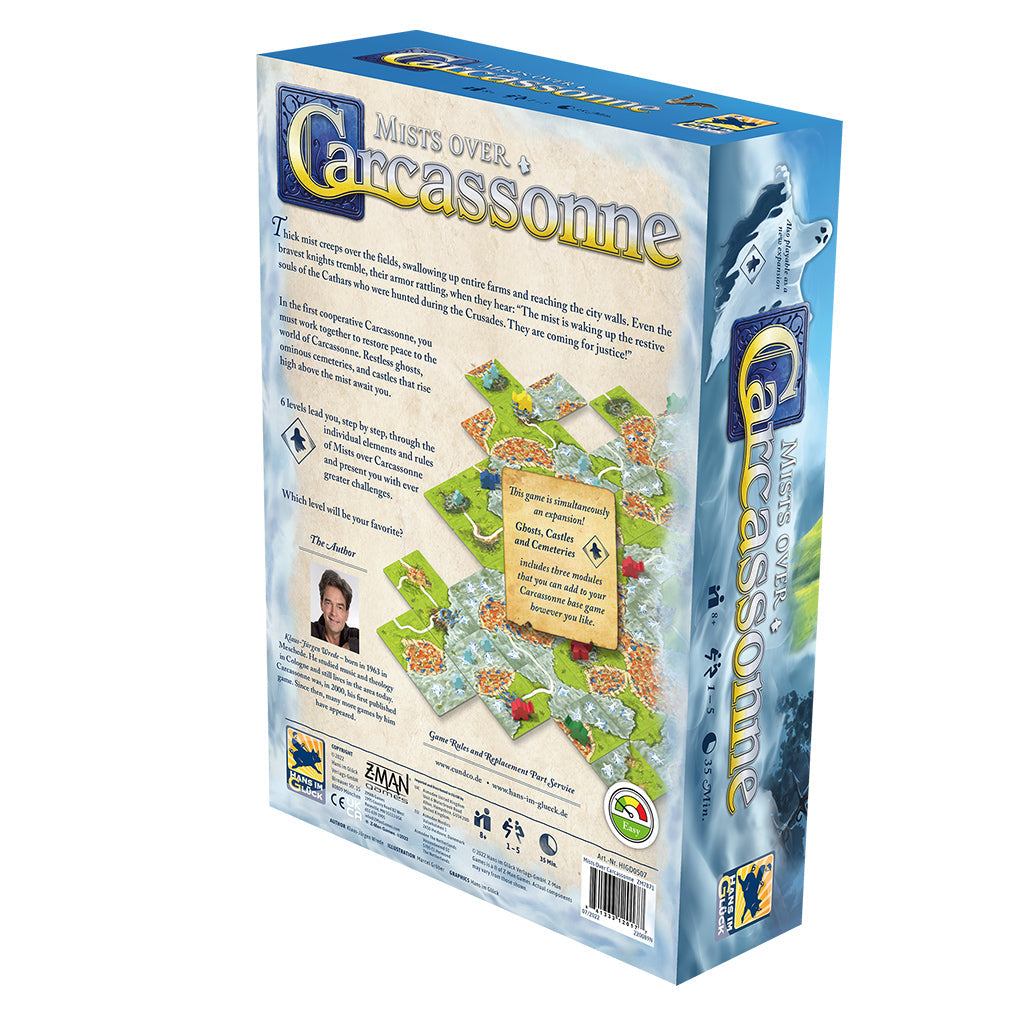 Mists Over Carcassonne Board Game - Trò Chơi Chiến Thuật Hợp Tác Gia Đình - Z-Man Games