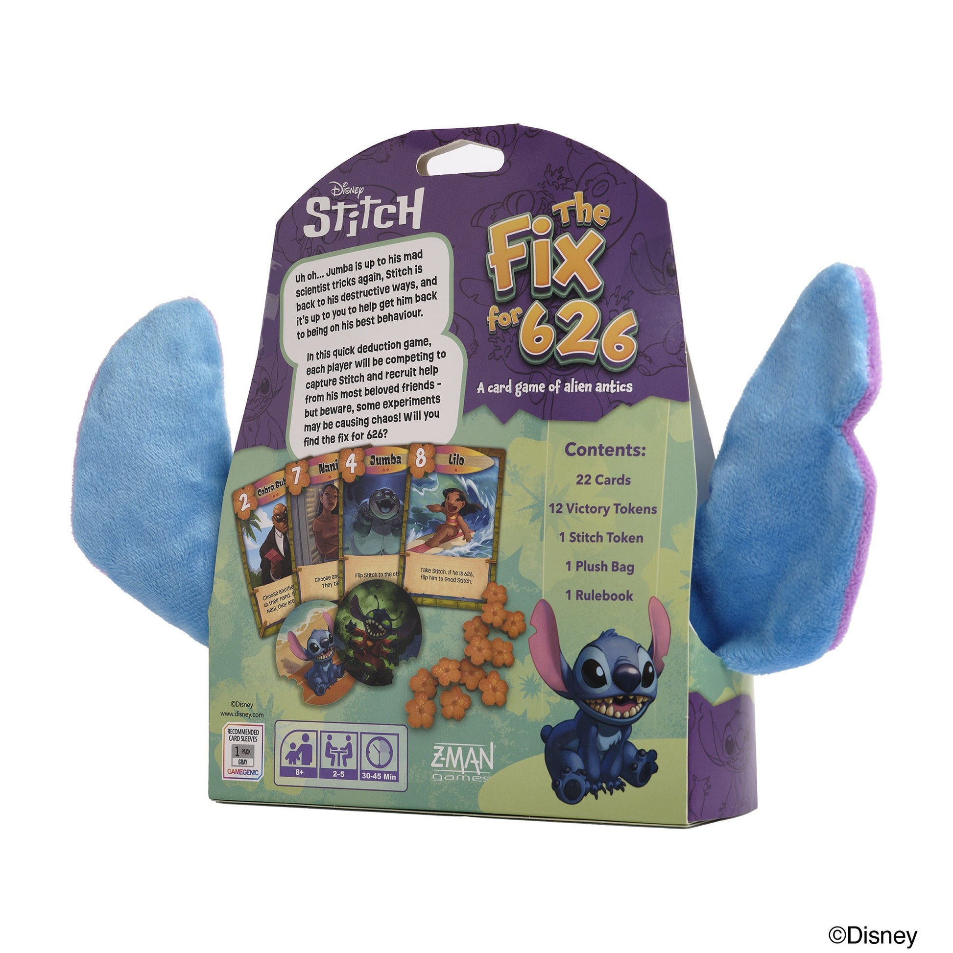 Disney Stitch - The Fix for 626 - Trò chơi thẻ bài suy luận - Z-Man Games - Góc nhìn khác 3