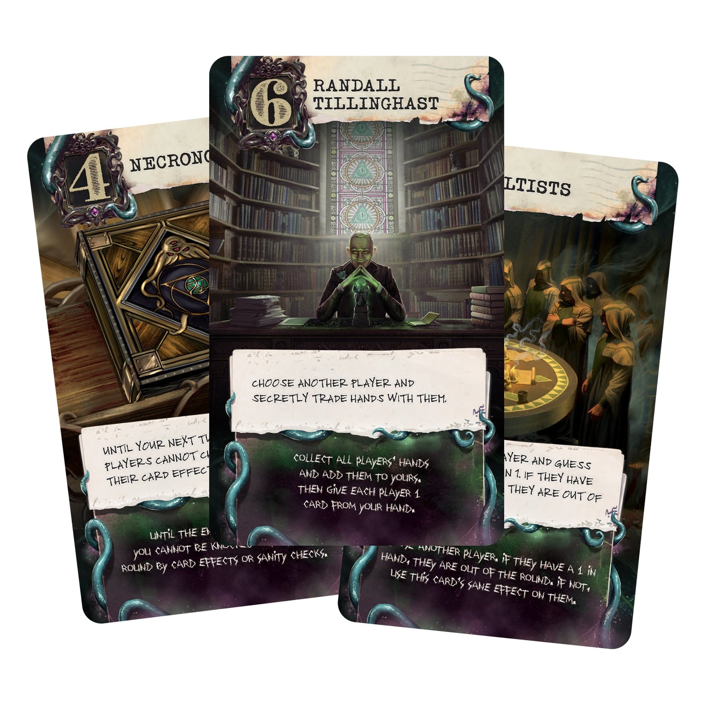 Arkham Horror Lovecraft Letter Card Game - Trò chơi thẻ bài ẩn vai - Z-Man Games