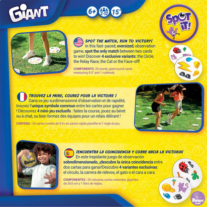 Spot It! Giant Card Game - Trò chơi thẻ bài khổng lồ - Zygomatic