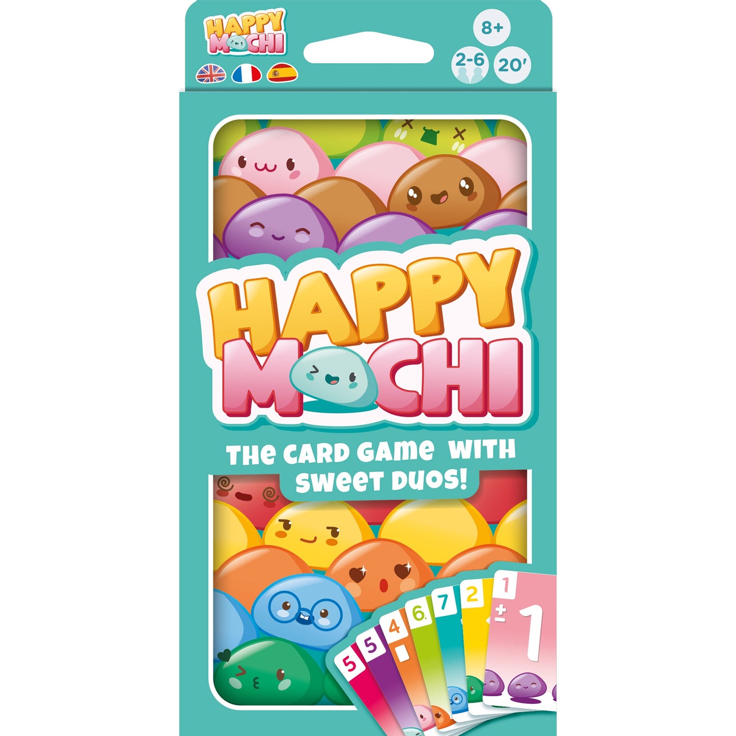 Happy Mochi Card Game (Eco-Blister) - Trò chơi thẻ bài gia đình - Zygomatic