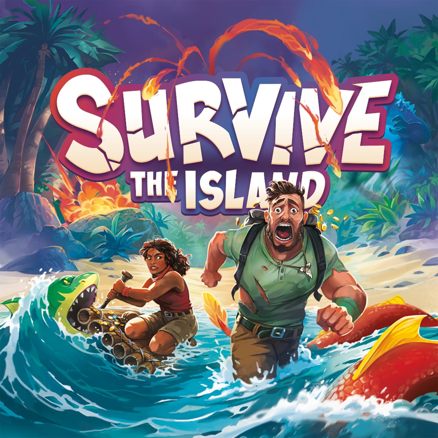 Survive The Island Board Game (2024 Edition) - Trò Chơi Chiến Thuật Sinh Tồn - Zygomatic