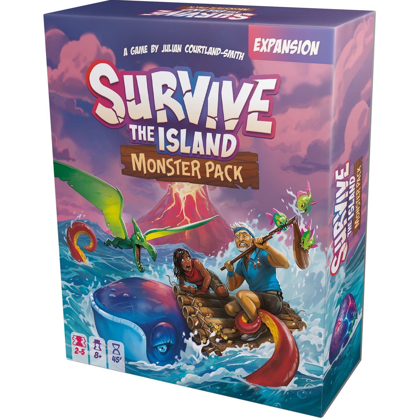 Survive The Island - Monster Pack Board Game Expansion - Bản Mở Rộng Board Game Zygomatic