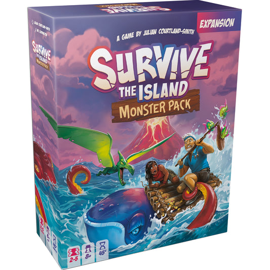 Survive The Island - Monster Pack Board Game Expansion - Bản Mở Rộng Board Game Zygomatic