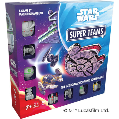Star Wars Super Teams Clutch Box - Board game đua phi thuyền chiến thuật - Zygomatic