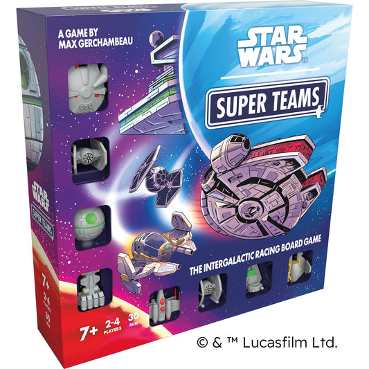 Star Wars Super Teams Clutch Box - Board game đua phi thuyền chiến thuật - Zygomatic