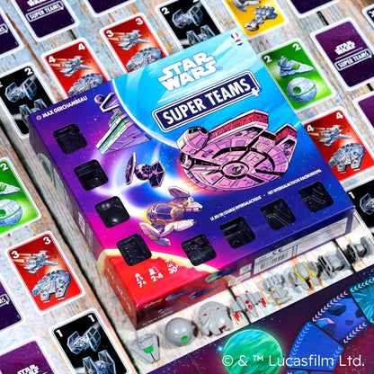 Star Wars Super Teams Clutch Box - Board game đua phi thuyền chiến thuật - Zygomatic