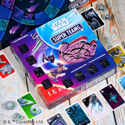 Star Wars Super Teams Clutch Box - Board game đua phi thuyền chiến thuật - Zygomatic