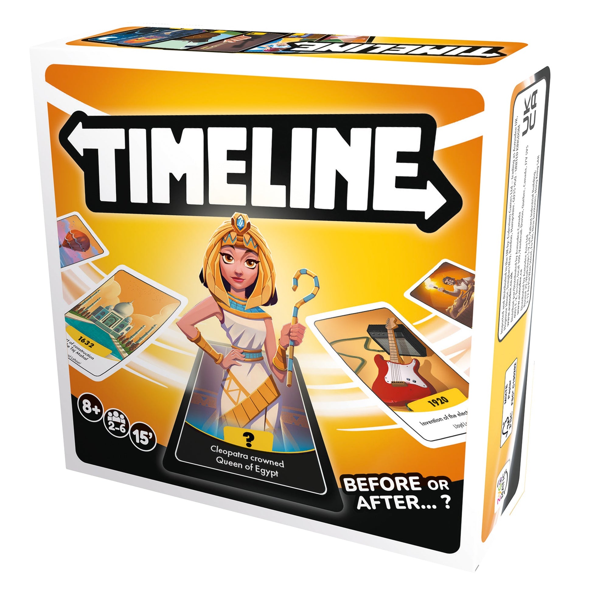Timeline 2025 Refresh - Board Game Thẻ Bài Lịch Sử Giáo Dục - Zygomatic - Hình ảnh chi tiết 2