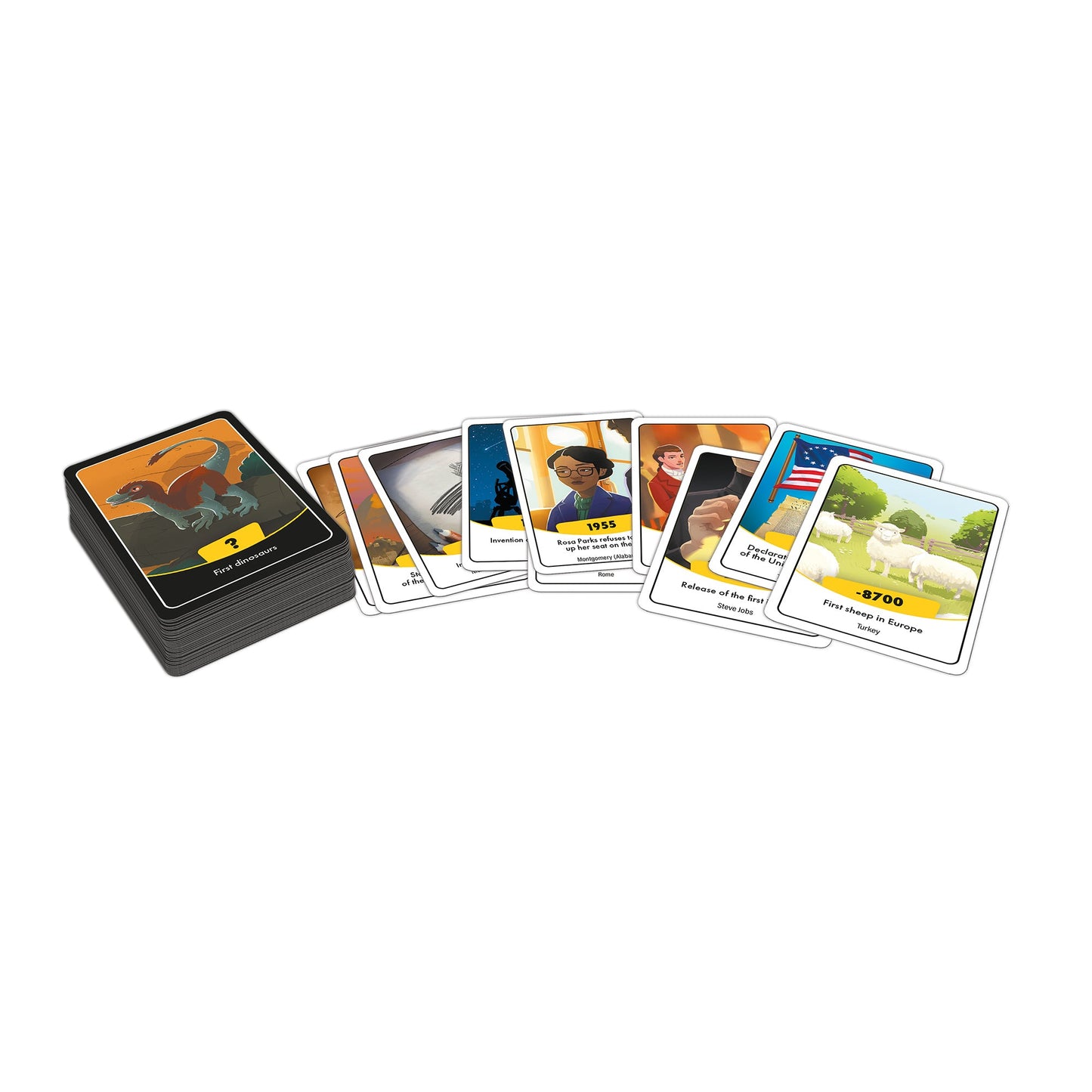Timeline 2025 Refresh - Board Game Thẻ Bài Lịch Sử Giáo Dục - Zygomatic - Hình ảnh bổ sung 4