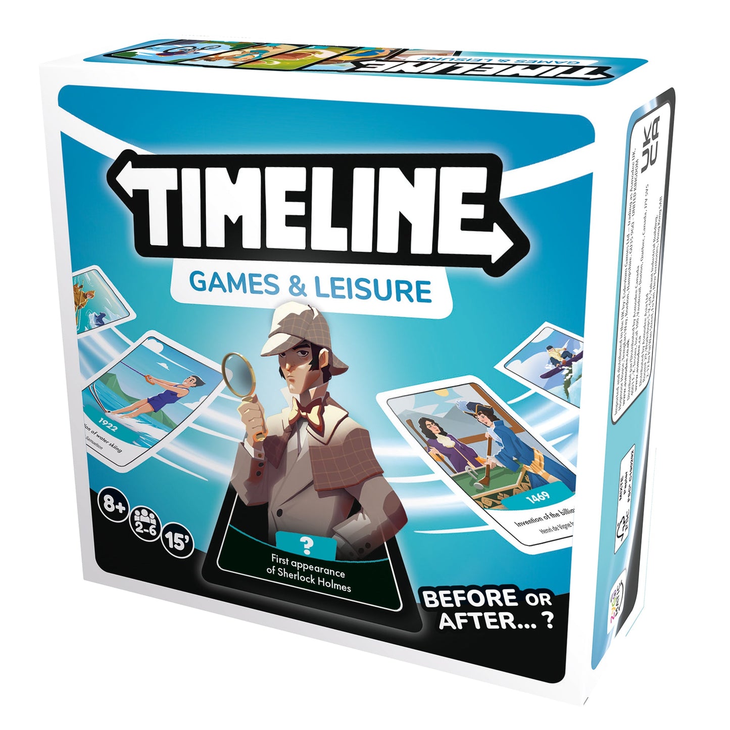 Timeline Games & Leisure Card Game - Trò chơi thẻ bài đố vui trí tuệ - Zygomatic