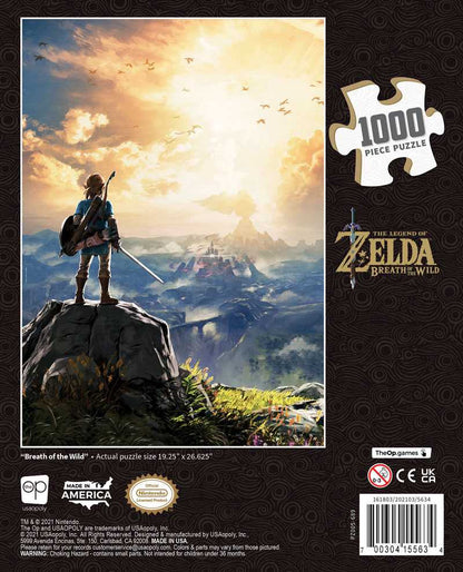 The Legend of Zelda™ "Breath of the Wild" 1000 Piece Puzzle - Bộ xếp hình 1000 mảnh - The Op Games