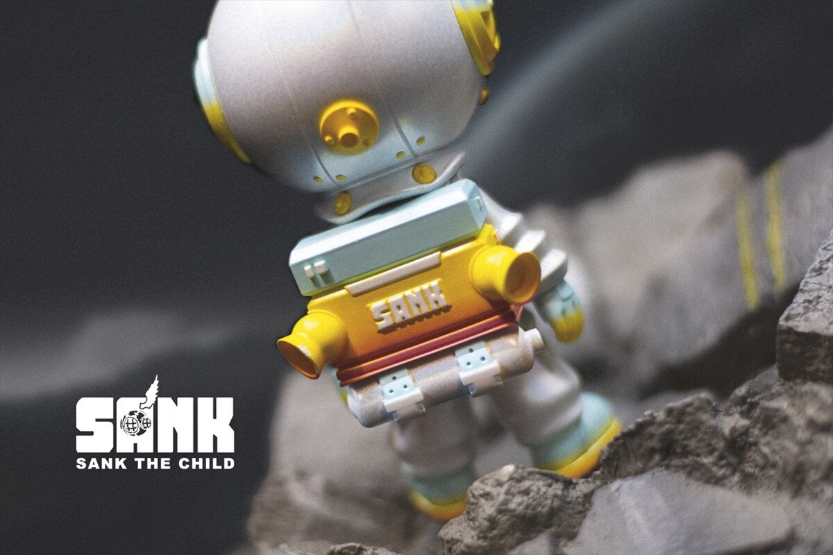 Sank Toys On The Way-Space Traveller-White Fantasy | Mô Hình Art Toy Cao Cấp | Sank Toys