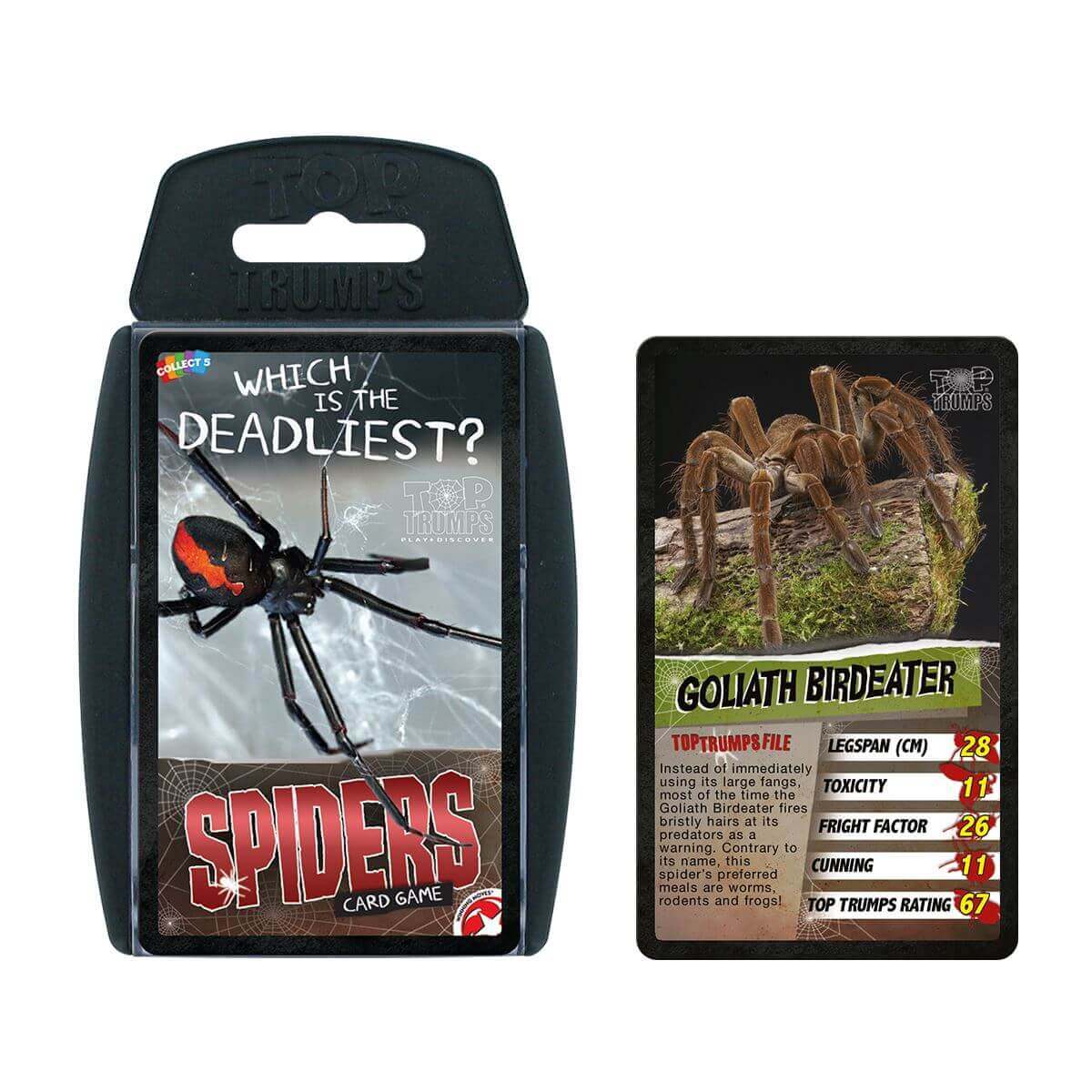 Creepy Crawlies Top Trumps 3 Pack Card Game Bundle - Bộ 3 Gói Bài Thẻ Sinh Vật Đáng Sợ - Winning Moves - Góc nhìn khác 3