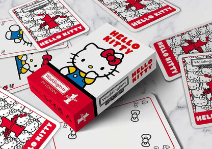 Hello Kitty Waddingtons Number 1 Playing Cards - Bài Tây Sưu Tầm Sanrio - Winning Moves - Hình ảnh bổ sung 4