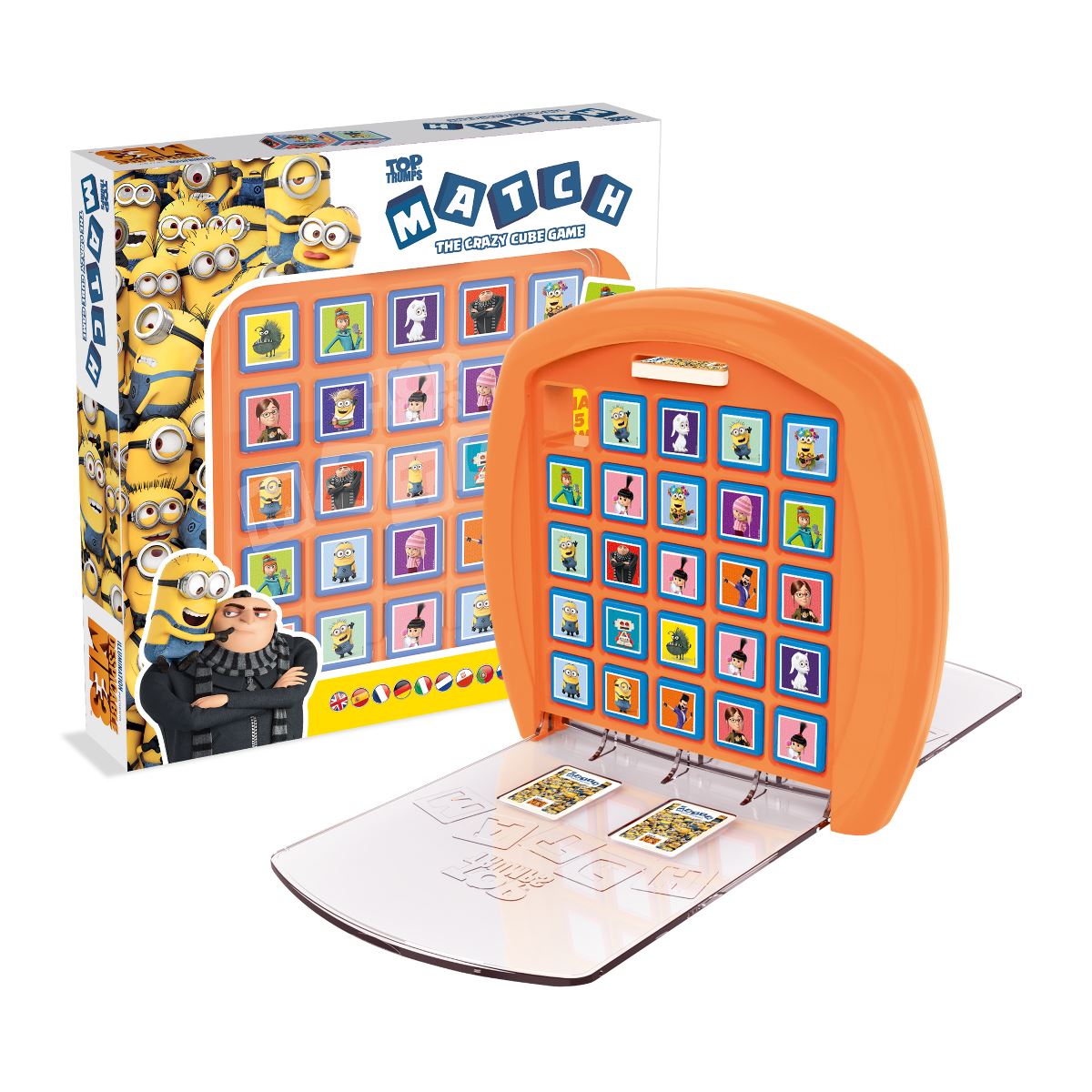Despicable Me 3 Top Trumps Match - The Crazy Cube Game - Trò Chơi Trí Tuệ Xếp Hình Khối - Winning Moves - Hình ảnh chi tiết 2