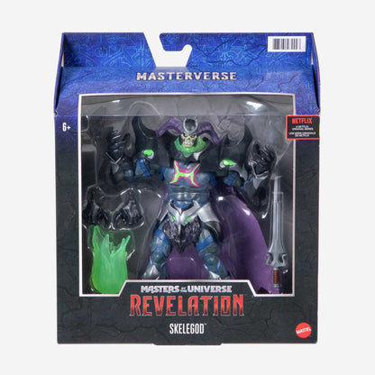 Masters of the Universe Masterverse Revelation Oversized Skelegod Skeletor Figure - Mô hình hành động cao cấp Mattel - Hình ảnh bổ sung 7