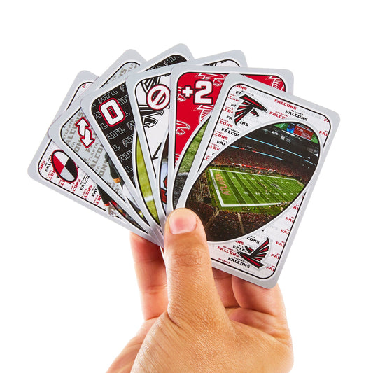 UNO Fandom NFL Atlanta Falcons Game Deck - Trò Chơi Thẻ Bài NFL Atlanta Falcons - Mattel - Hình ảnh chi tiết 2