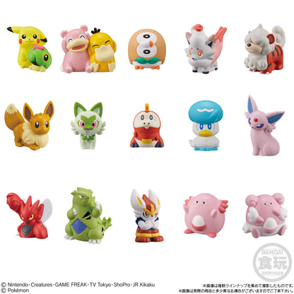 Pokemon Kids Memorable Pokemon Get! - Mô hình nhân vật Blind Box - Bandai Candy