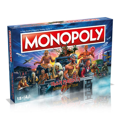 Iron Maiden Monopoly Board Game - Board Game Kinh Điển Cho Fan Rock - Winning Moves - Hình ảnh sản phẩm