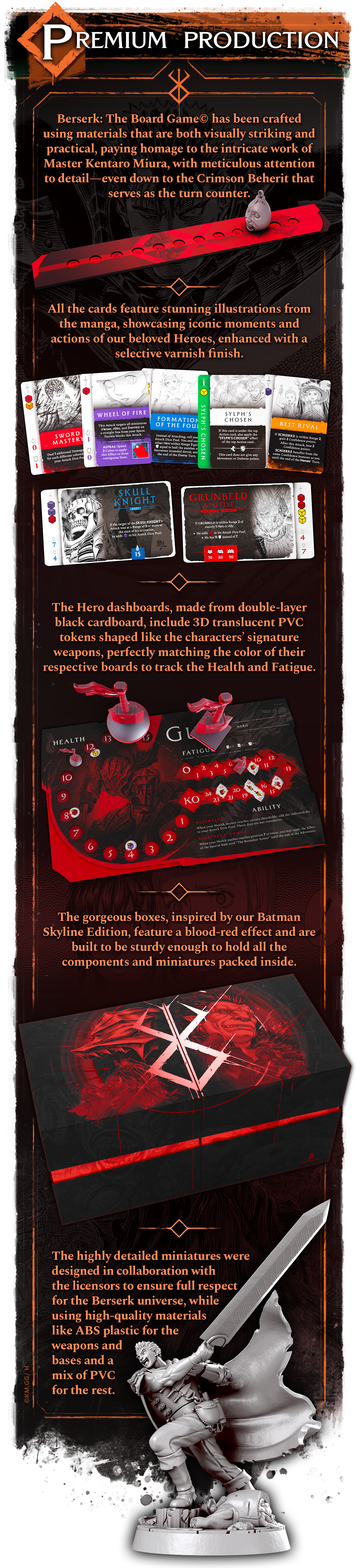 Berserk: The Board Game Eclipse Pledge with Shaded Miniatures (Kickstarter Pre-Order Special)