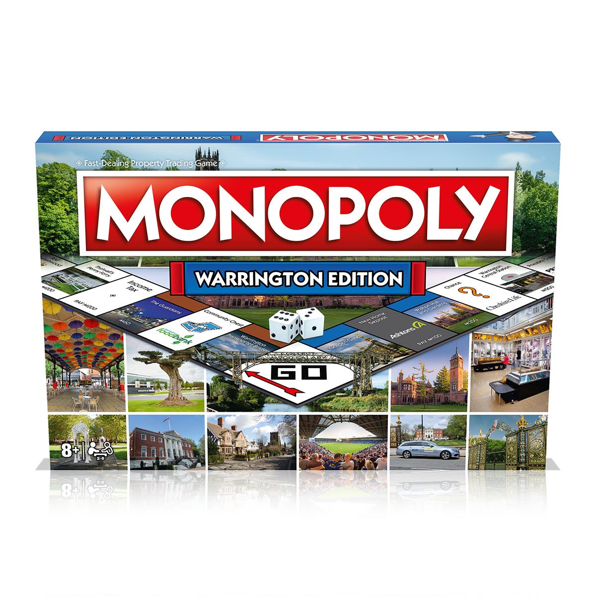 Warrington Monopoly Board Game - Cờ Tỷ Phú Phiên Bản Warrington - Winning Moves - Hình ảnh bổ sung 6
