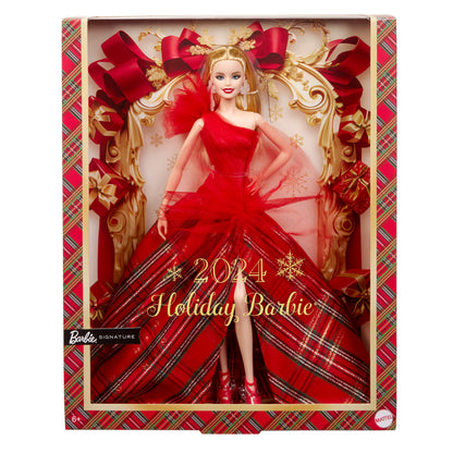 2024 Barbie Holiday Doll - Búp Bê Sưu Tầm Lễ Hội - Barbie Signature HRM65