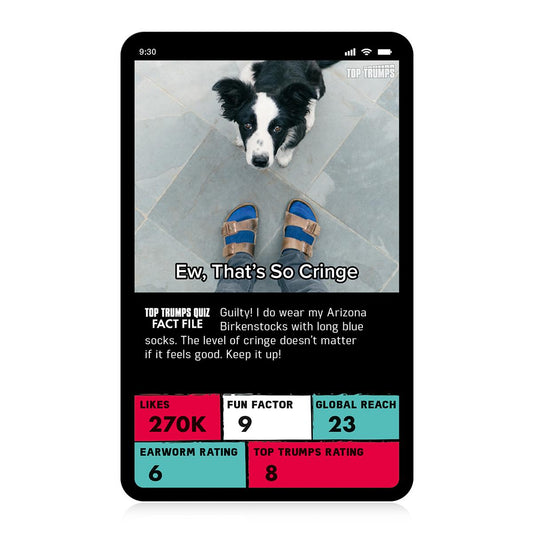 Top Trumps Gen Z - Guide to TikTok Trends Card Game - Trò Chơi Thẻ Bài Xu Hướng TikTok - Winning Moves - Hình ảnh chi tiết 2