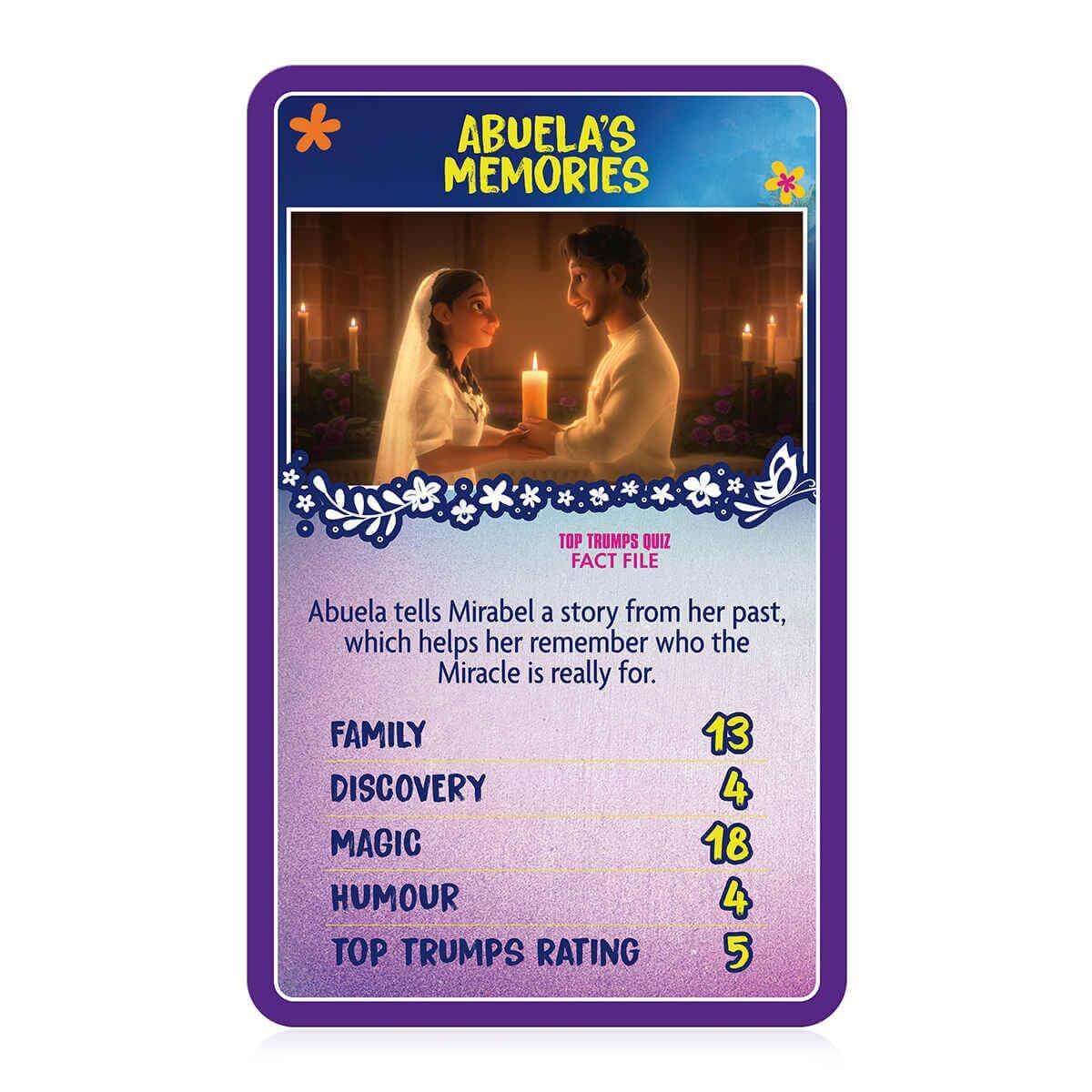 Encanto Top Trumps Card Game - Bộ Bài Thẻ Bài Disney Phép Thuật - Winning Moves - Góc nhìn khác 3