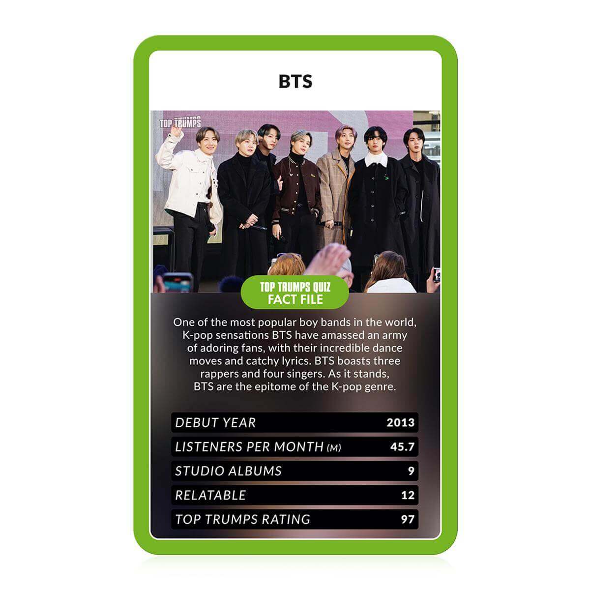 Top Trumps Gen Z - Guide to Spotify Trends Card Game Trò chơi thẻ bài âm nhạc Winning Moves - Góc nhìn khác 3