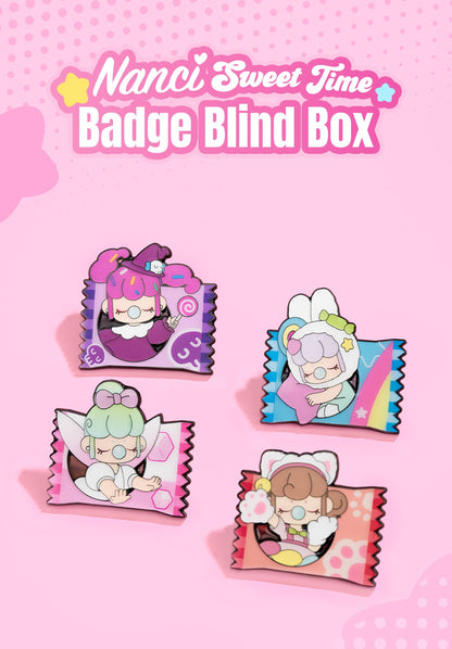 Rolife Nanci Sweet Time Badge Blind Box - Huy hiệu Blind Box trang trí - Rolife