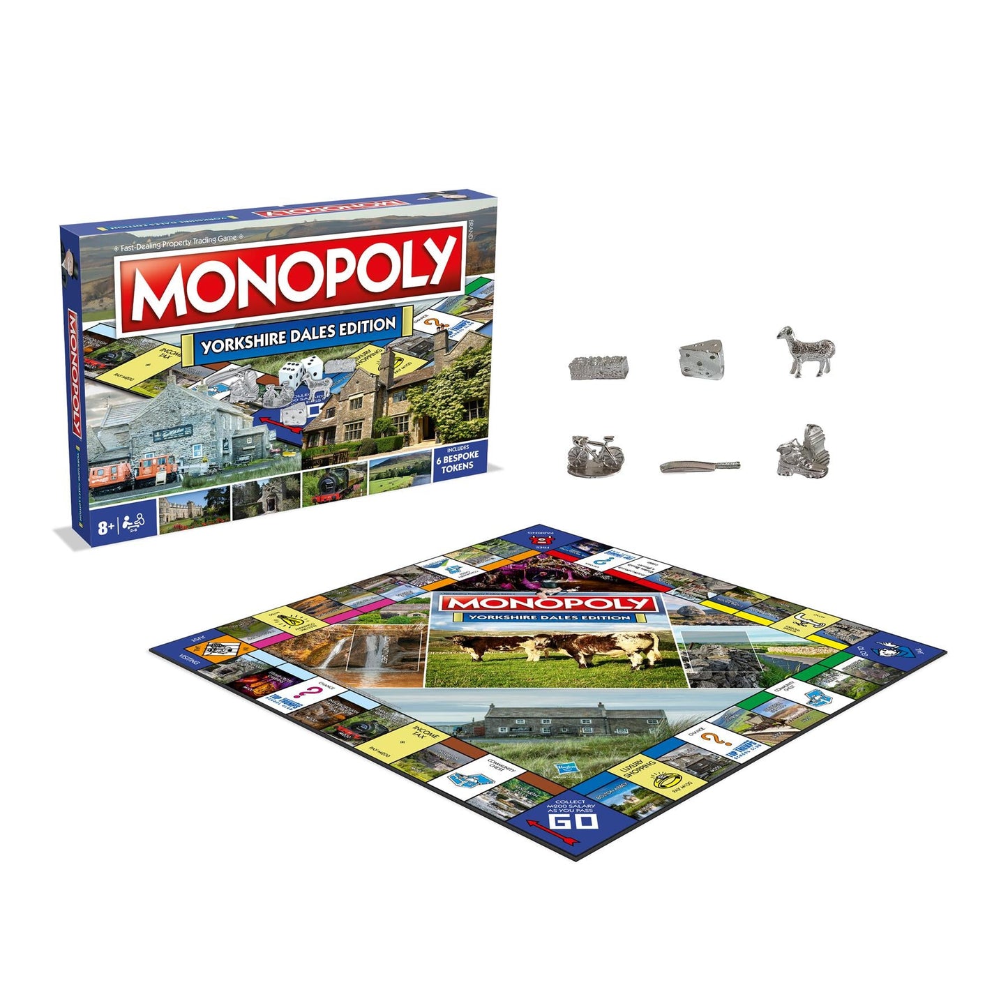 Yorkshire Dales Monopoly Board Game - Trò Chơi Cờ Tỷ Phú Gia Đình - Winning Moves - Hình ảnh chi tiết 2
