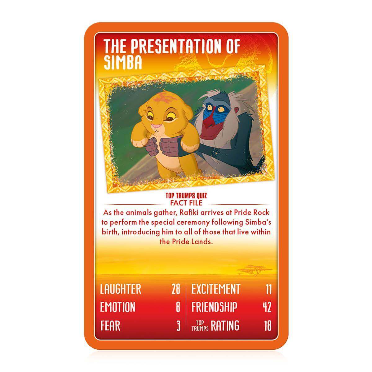 Lion King Top Trumps Card Game - Trò chơi thẻ bài Disney - Winning Moves - Hình ảnh chi tiết 2