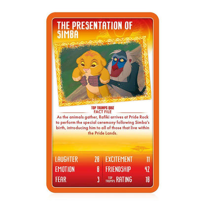 Lion King Top Trumps Card Game - Trò chơi thẻ bài Disney - Winning Moves - Hình ảnh chi tiết 2