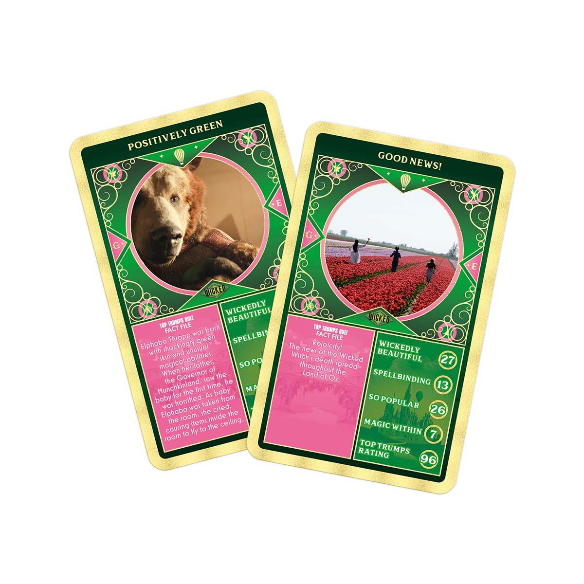 Wicked Top Trumps Card Game - Board Game Thẻ Bài Xứ Oz - Winning Moves - Hình ảnh chi tiết 2