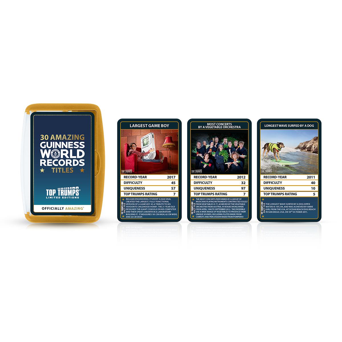 Guinness World Records Top Trumps Card Game - Trò chơi thẻ bài kỷ lục thế giới - Winning Moves - Hình ảnh bổ sung 5