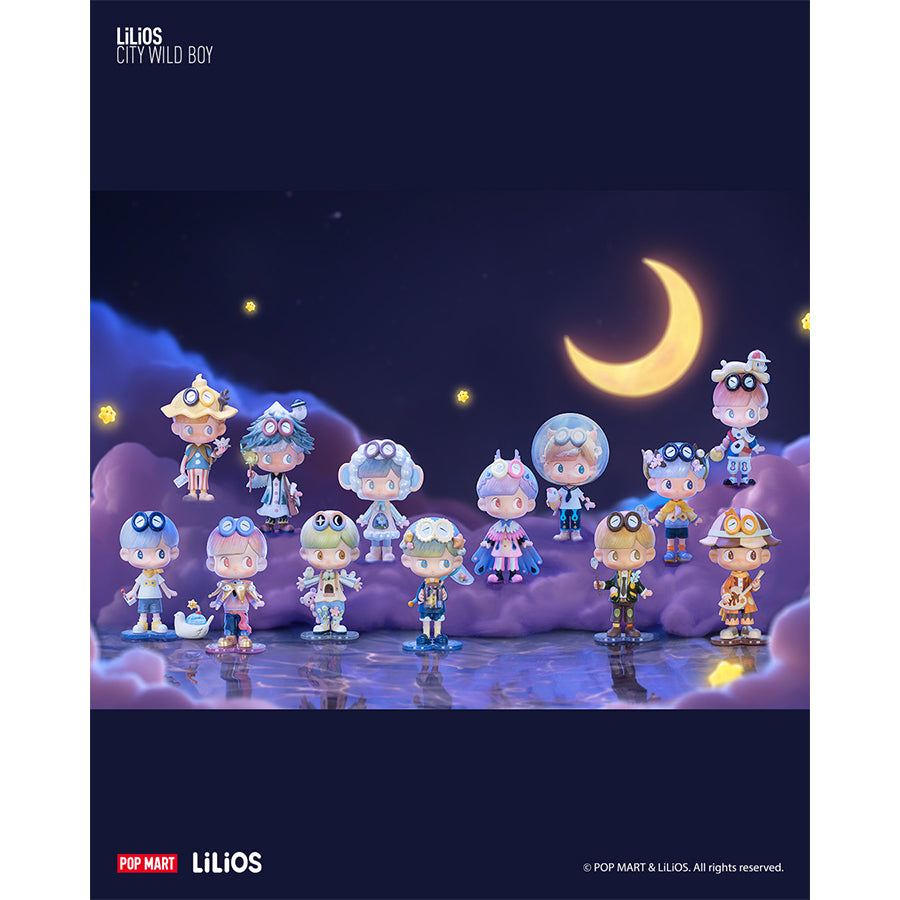 Lilios City Wild Boy Series Figures - Mô hình Blind Box - POP MART