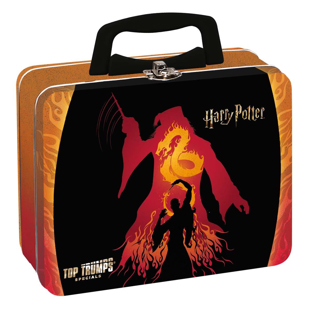 Harry Potter 30 Witches & Wizards Card Collectors Tin - Trò Chơi Thẻ Bài Top Trumps - Winning Moves - Hình ảnh sản phẩm