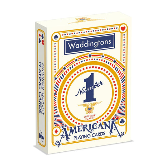 Americana Waddingtons Number 1 Playing Cards - Bộ Bài Tây Phong Cách Mỹ Cao Cấp - Waddingtons - Hình ảnh sản phẩm