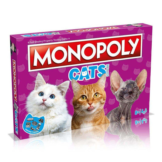 Cats Monopoly Board Game - Cờ Tỷ Phú Chủ Đề Mèo - Winning Moves