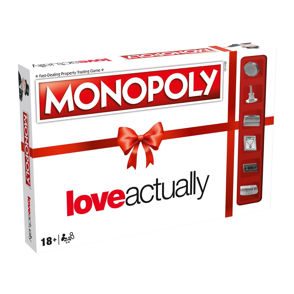 Love Actually Monopoly Board Game - Cờ Tỷ Phú Phiên Bản Giáng Sinh - Winning Moves - Hình ảnh sản phẩm