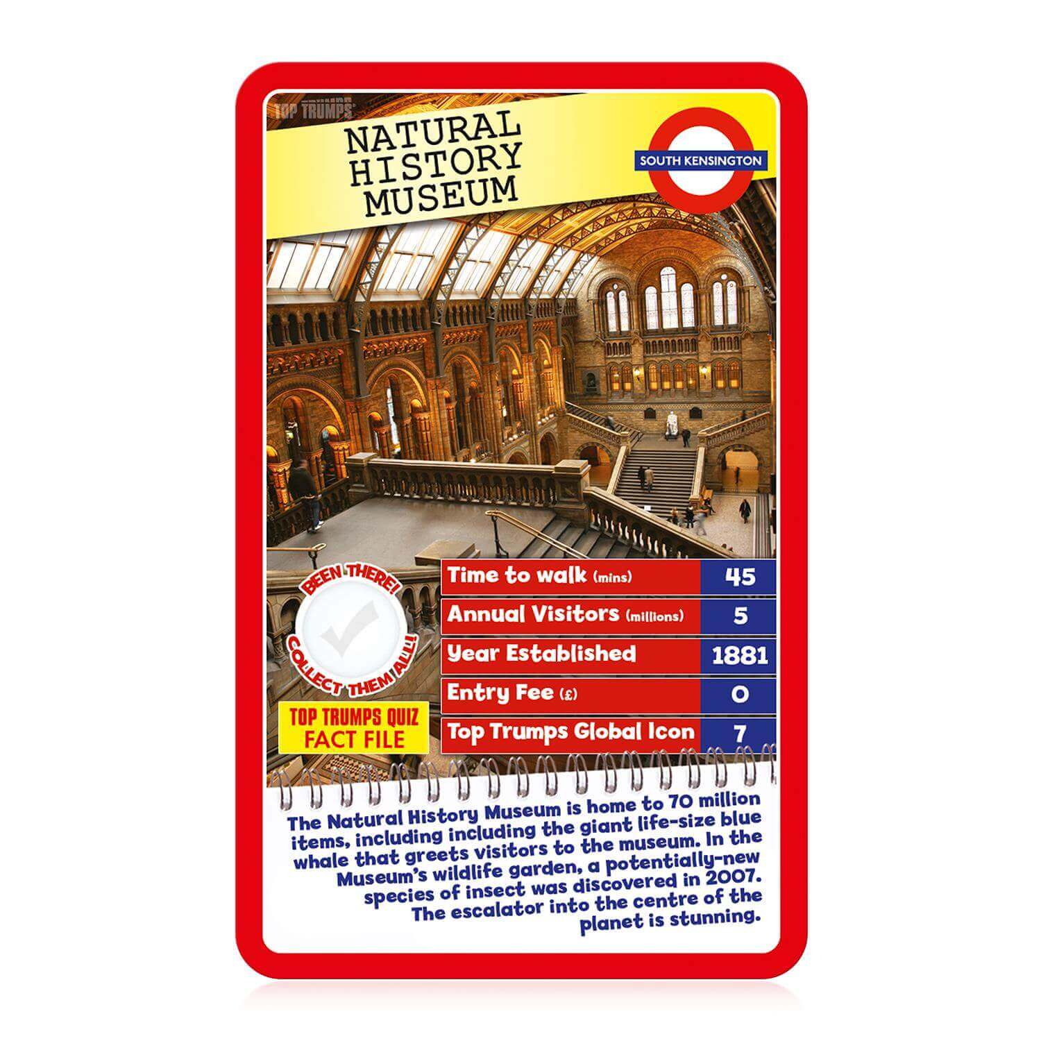 London 30 Things to See Top Trumps Card Game - Trò chơi thẻ bài giáo dục du lịch - Winning Moves - Hình ảnh bổ sung 4