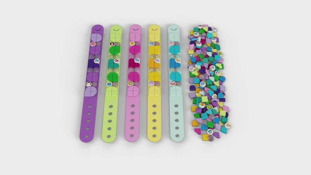 LEGO® DOTS™ Bracelet Mega Pack - Bộ Đồ Chơi Làm Vòng Tay Sáng Tạo - LEGO 41913 - Hình ảnh chi tiết 2