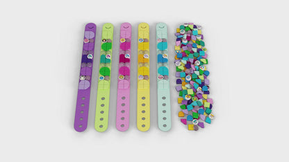 LEGO® DOTS™ Bracelet Mega Pack - Bộ Đồ Chơi Làm Vòng Tay Sáng Tạo - LEGO 41913 - Hình ảnh chi tiết 2